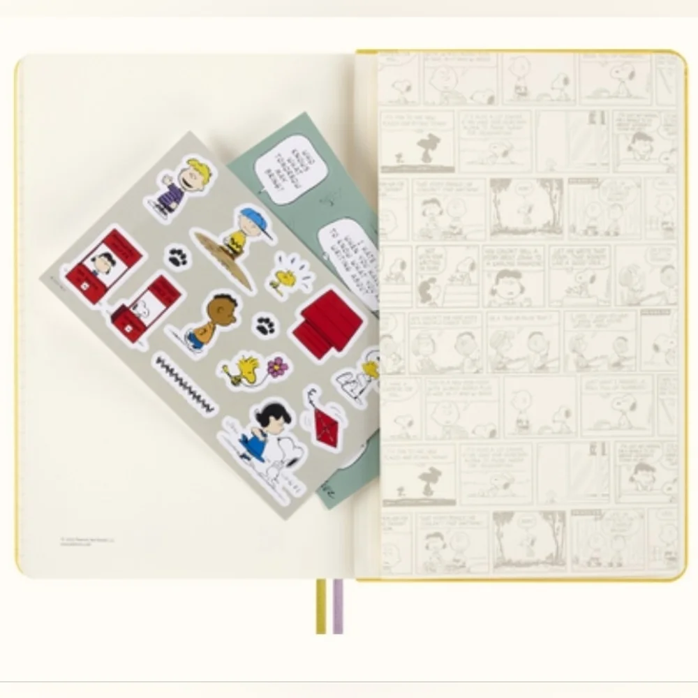 Hattie Stewart x Moleskine x Marc Jacobs Notebook + Moleskine x Peanuts Notebook